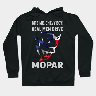 Bite me, Chevy boy Hoodie